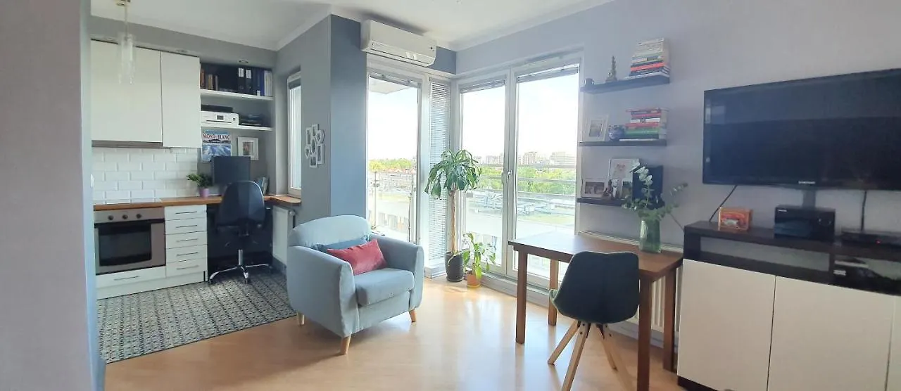 Nowoczesne Mieszkanie Z Widokiem Na Kopiec Kosciuszki Apartment Krakow