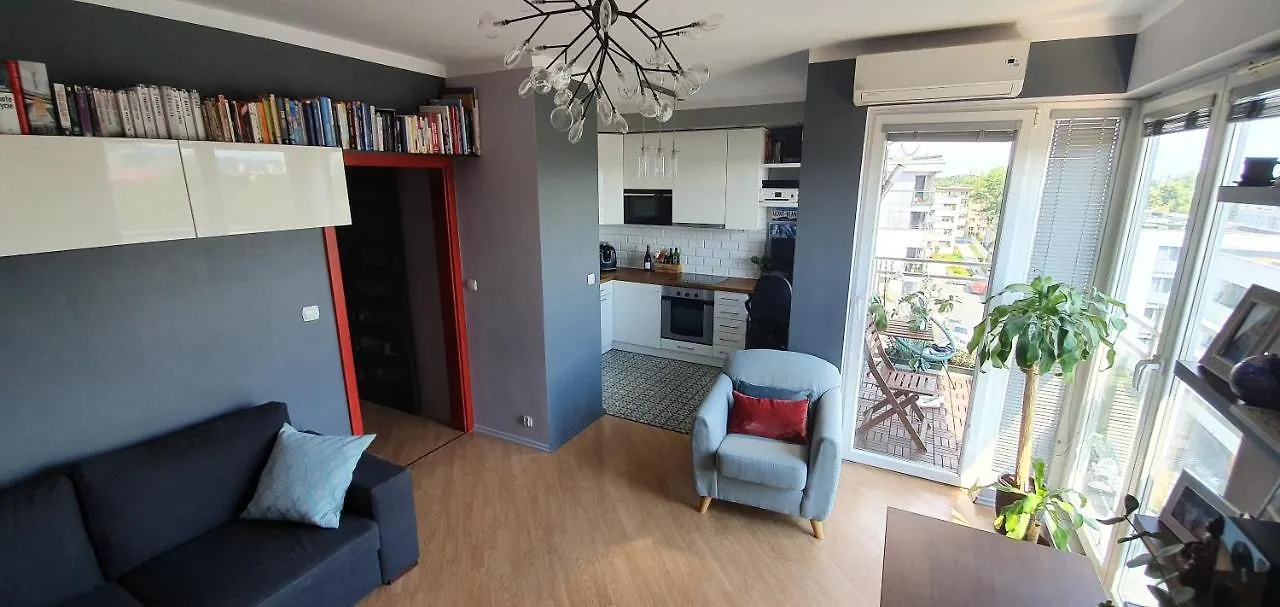 Nowoczesne Mieszkanie Z Widokiem Na Kopiec Kosciuszki Apartment Krakow Poland